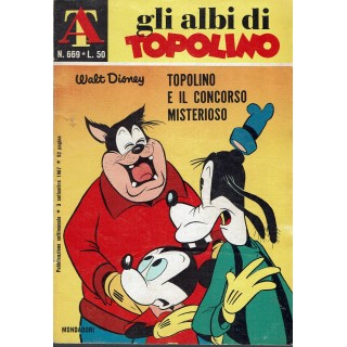 Albi di Topolino  669 Topolino e il concorso misterioso ed. Mondadori FU07 