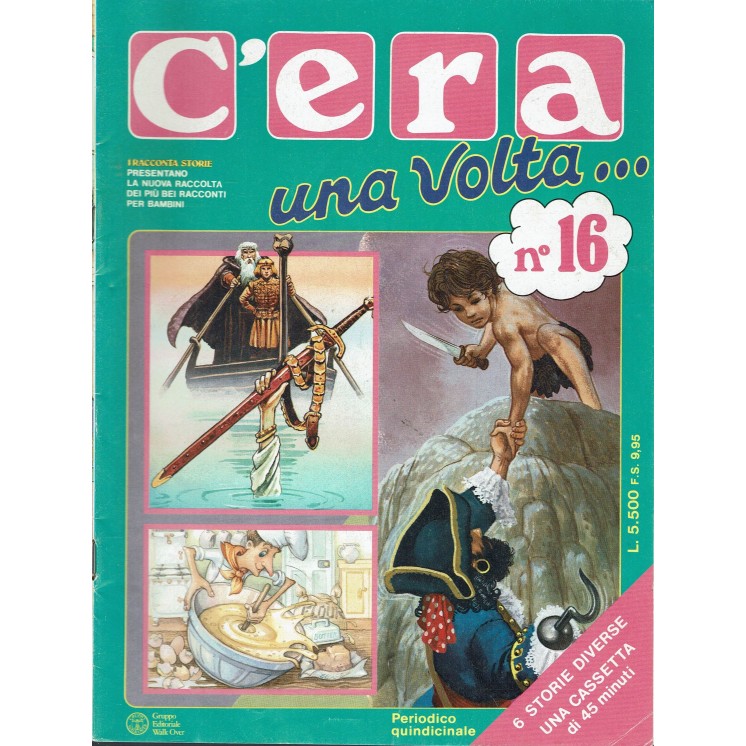 C'era una volta  16 ILLUSTRATO NO MC ed. Walk Over FF19