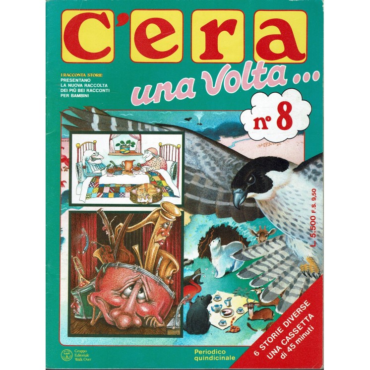 C'era una volta   8 ILLUSTRATO NO MC ed. Walk Over FF19