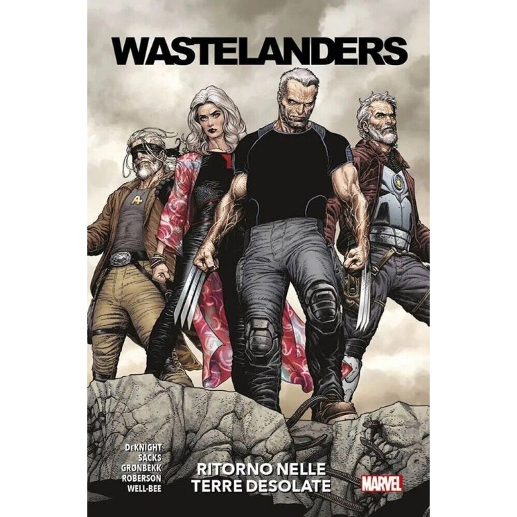 Wastelanders ritorno terre desolate con Wolverine di Roberson ed. Panini SU38