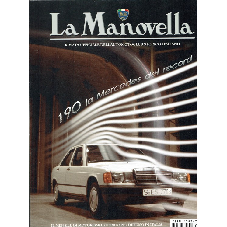 La Manovella n. 1 gen 2014 Mercedes 190 Fiat 127 ed. ASI FF19