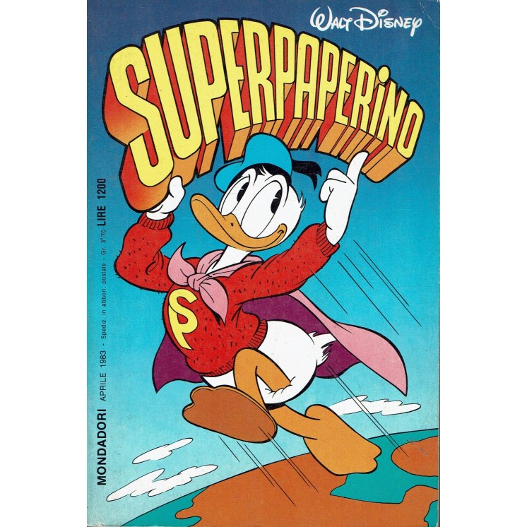 Classici Disney Seconda Serie n. 76 Superpaperino ed. Mondadori BO06