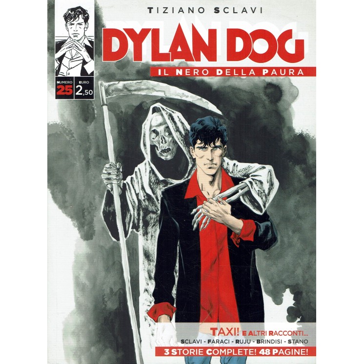 Dylan Dog il nero della paura 25 di Sclavi Faraci Ruju Brindisi Stano ed. Bonelli BO05