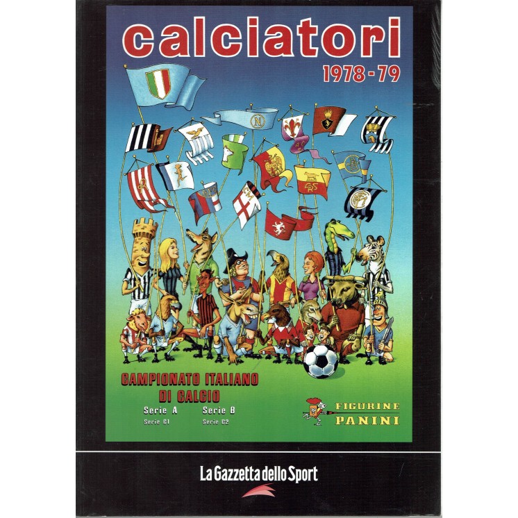 Album Calciatori 1979 80 Panini RISTAMPA ed. Gazzetta Sport FF02