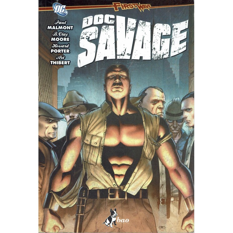 Doc Savage : First Wave 1 variant CASSADY di Azzarello ed. BAO FU11