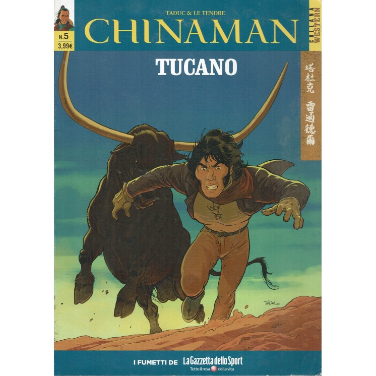 Collana Western 61 Chinaman 5 tucano di Taduc ed. La Gazzetta dello Sport FU05