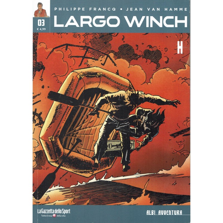 Le raccolte della Gazzetta   3 Largo Winch  3 di Van Hamme ed. La Gazzetta FU05