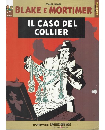 Collana Avventura  21 Blake e Mortimer 21 caso del collier ed. Gazzetta FU05