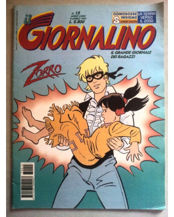 Il Giornalino anno LXXIII n. 15 - 9 aprile 1997 * JACOVITTI * ed. San Paolo