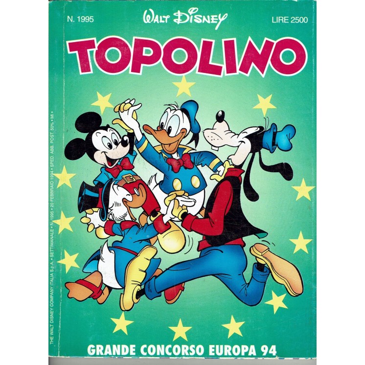 Topolino n.1995 ed.Walt Disney Mondadori