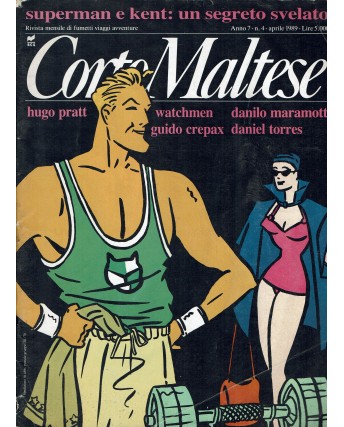 Corto Maltese Anno 7  4 Pratt Crepax Torres Maramotti ed. RCS FU03