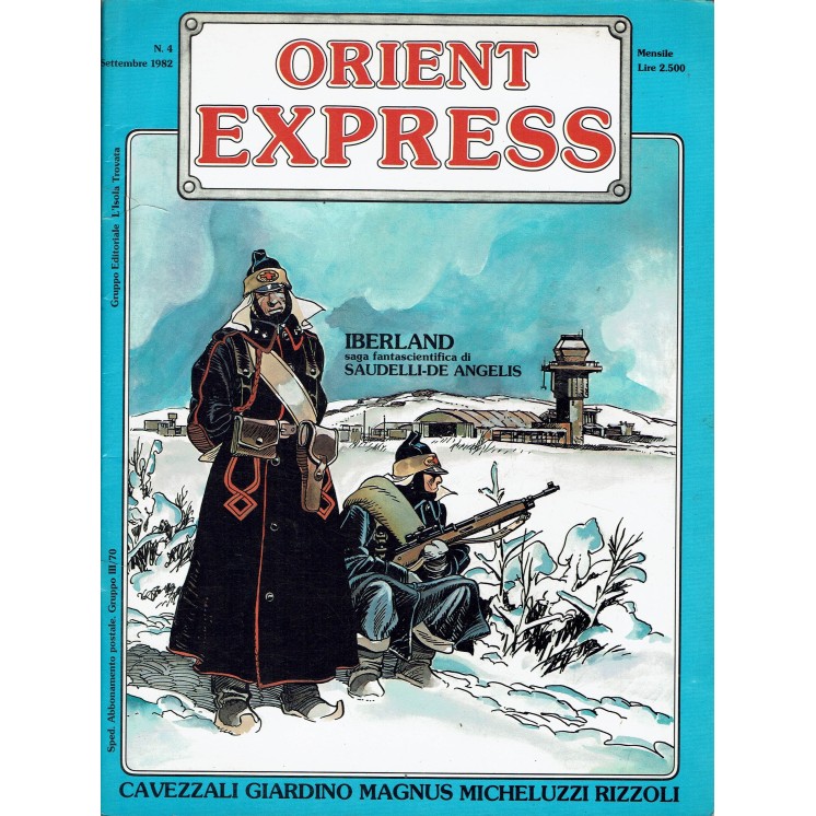 Orient Express  4 set 82 Cavezzano Giardino Magnus ed. L'Isola Trovata FU03