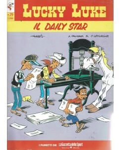 Le raccolte Gazzetta  29 Lucky Luke  29 daily star di Morris ed. Gazzetta FU16