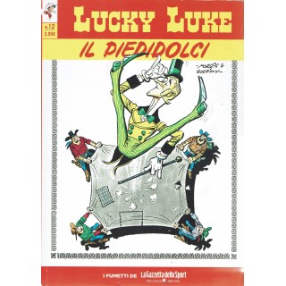 Raccolte Gazzetta n. 3 : Lucky Luke 12 piedidolci di Morris ed. Gazzetta FU16