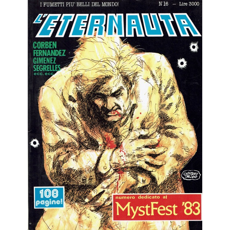ETERNAUTA n. 16 Fernandez Gimenez MystFest '83 ed.COMIC ART FU10
