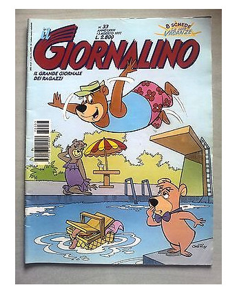 Il Giornalino anno LXXIII n. 33 - 13 agosto 1997 * JACOVITTI * ed. San Paolo