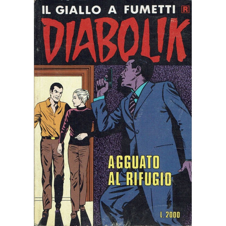 DIABOLIK Ristampa Bianca   366 agguato al rifugio di Giussani ed. Astorina