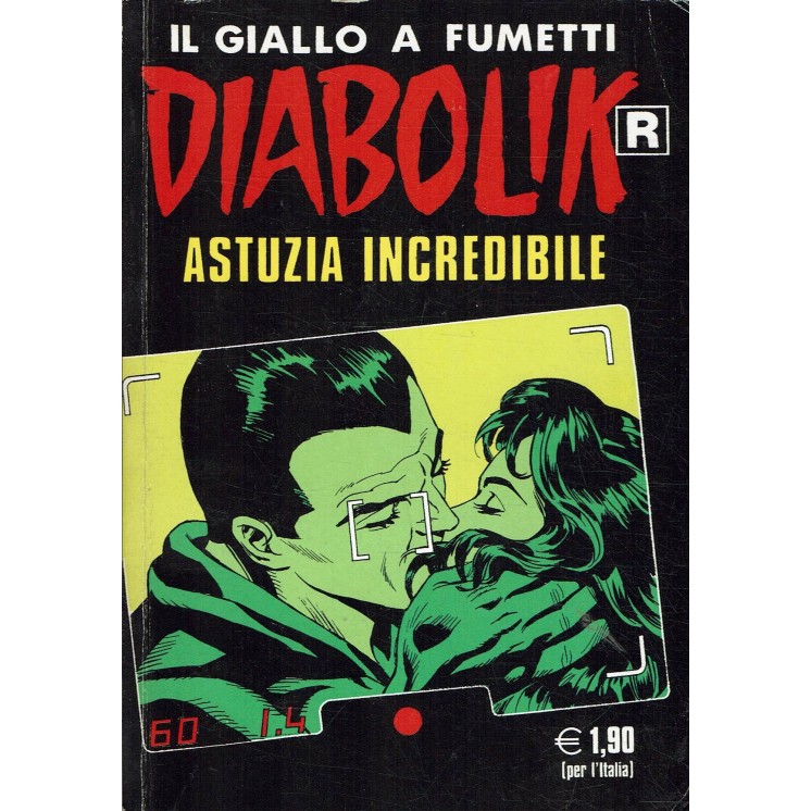 DIABOLIK Ristampa Bianca   545 astuzia incredibile di Giussani ed. Astorina