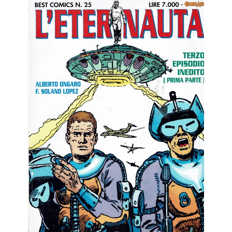 Best Comics n. 25 L'Eternauta di Lopez ed. Comic Art FU10