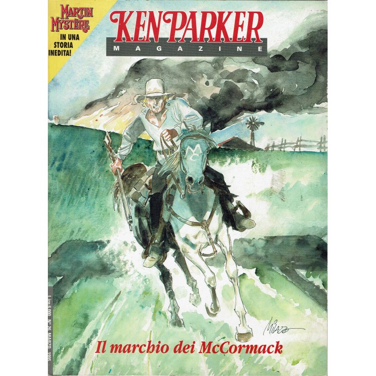 Ken Parker Magazine 26 di Berardi e Milazzo ed.Bonelli FU10