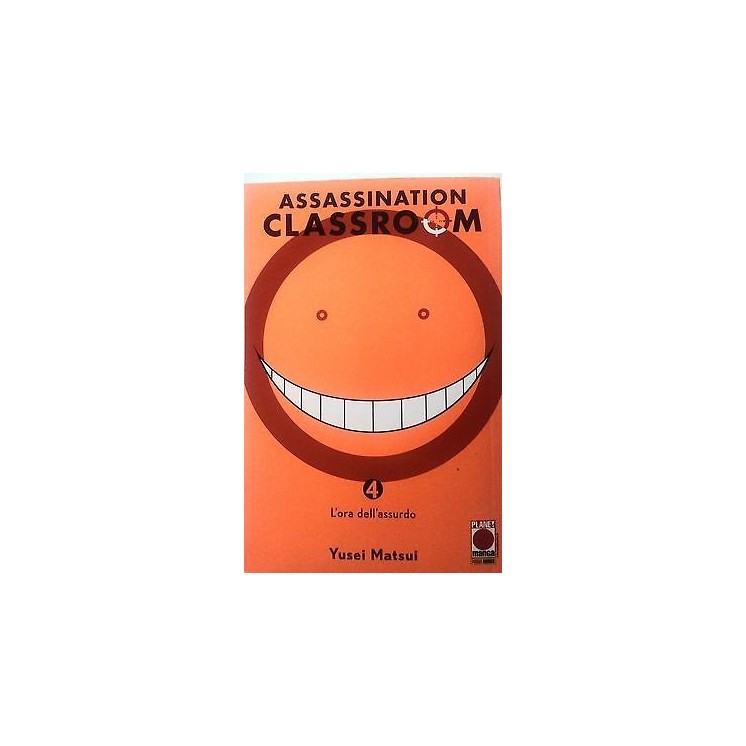 Assassination Classroom  4 di Yusei Matsui NUOVO RISTAMPA ed.Panini