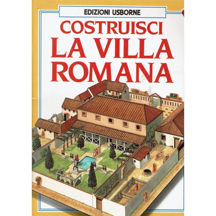 Costruisci la Villa Romana. Modellino in cartone da assemblare ed. Usborne FF03