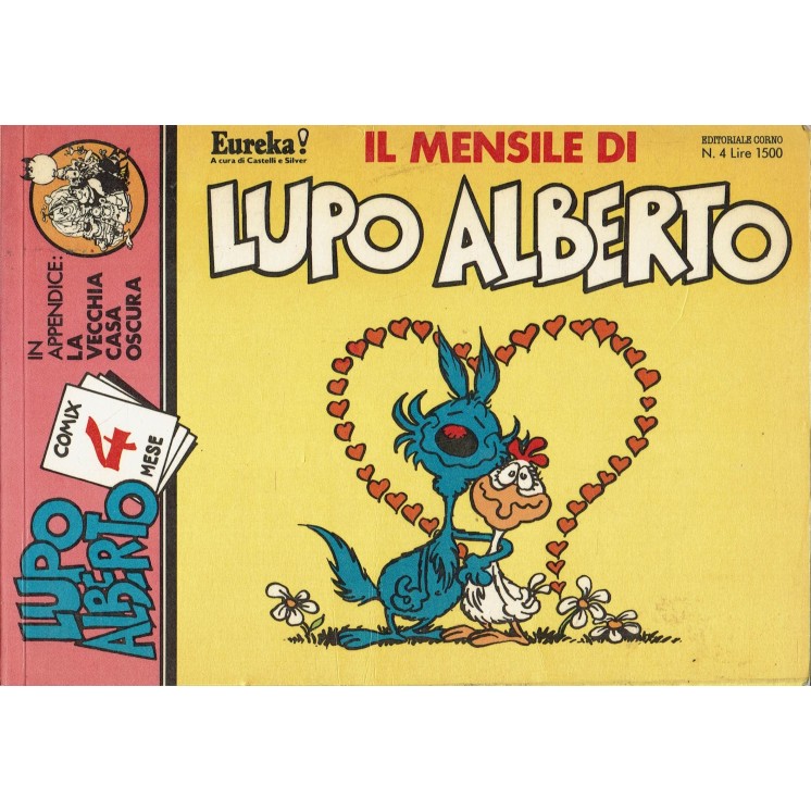 Il Mensile di Lupo Alberto  4 di Silver ed. Corno BO12