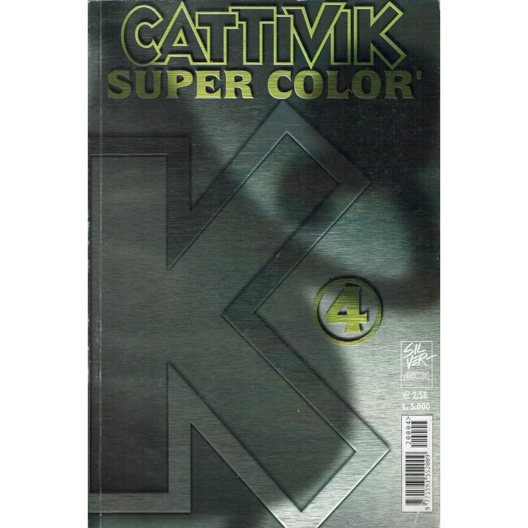 Cattivik Super Color  4 di Silver ed. MCK FU13