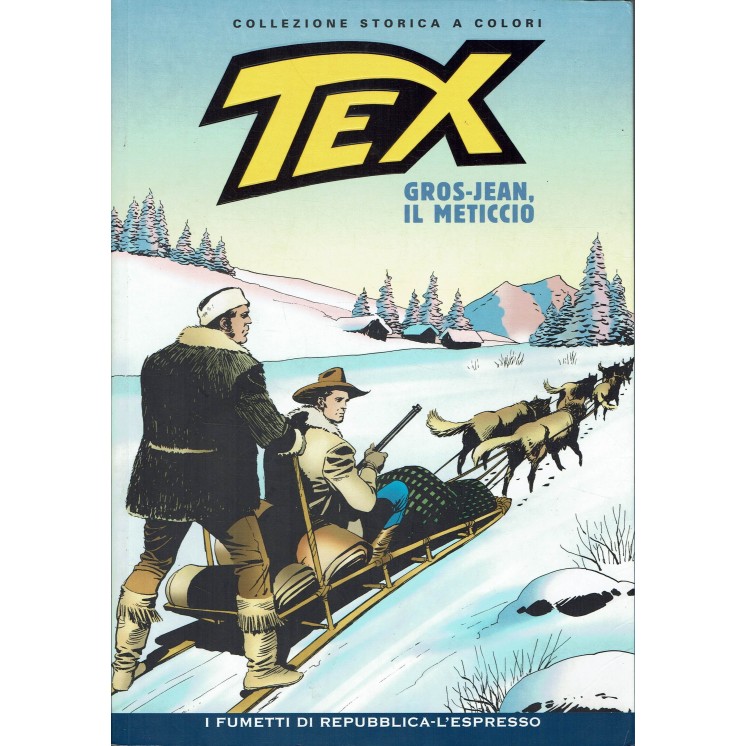 Collezione Storica Colori Tex    6 Gros-Jean meticcio Galep ed. Repubblica FU04