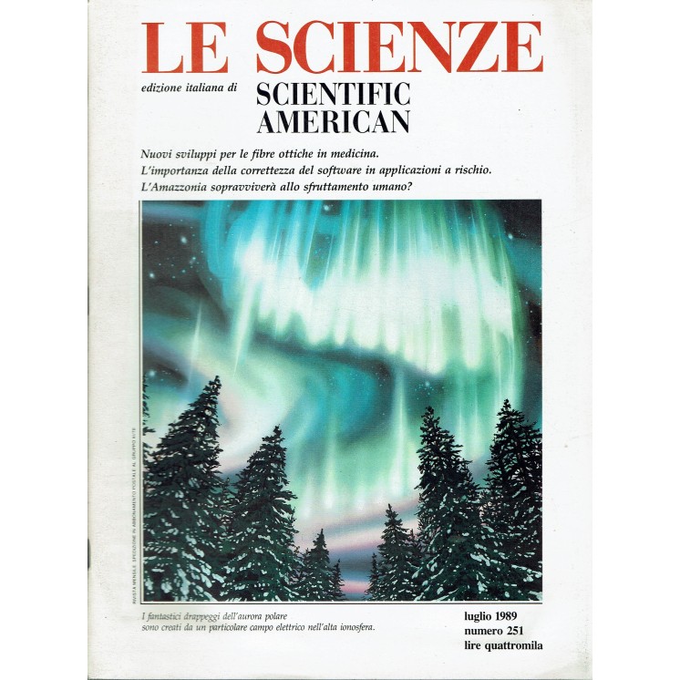 Le scienze scientific american  251 ed. Le Scienze FF20