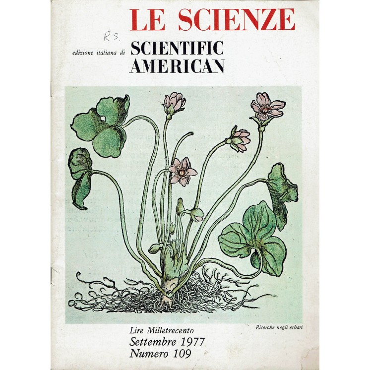 Le scienze scientific american  109 ricerche negli erbari ed. Le Scienze FF19