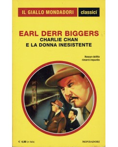 E. D. Biggers : Charlie Chan e la donna inesistente ed. Mondadori A74