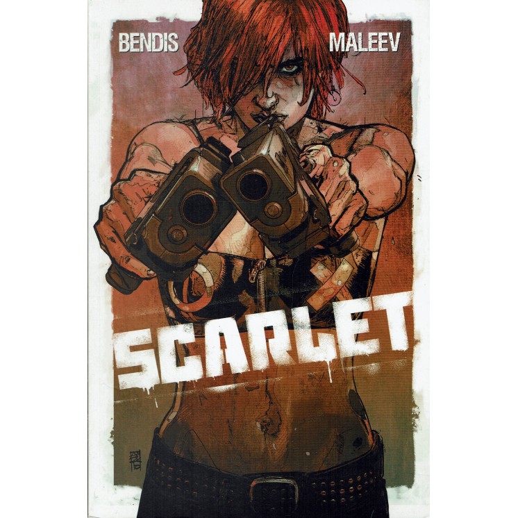 Scarlet  1 di Bendis e Maleev ed. Panini SU07