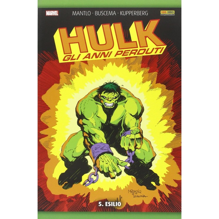 Hulk gli anni perduti 5 esilio di Buscema ed. Panini Comics SU10