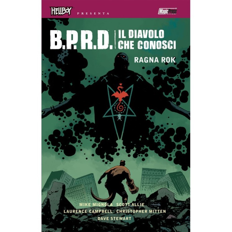 Hellboy presenta:B.P.R.D. il diavolo che conosci 3 RagnaRok di Mignola ROVINATO