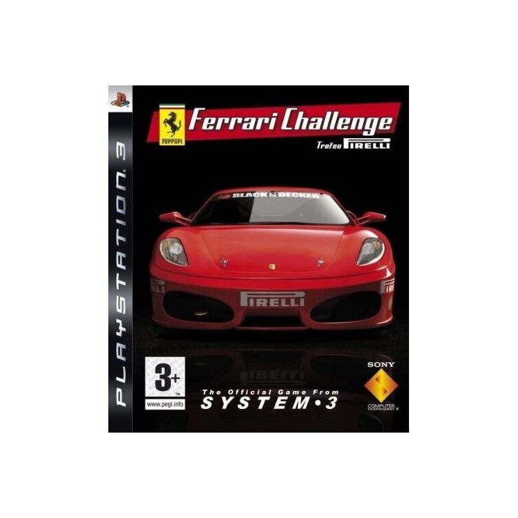Videogioco Playstation 3 FERRARI CHALLENGE  TROFEO PIRELLI PS3 usato librett ITA