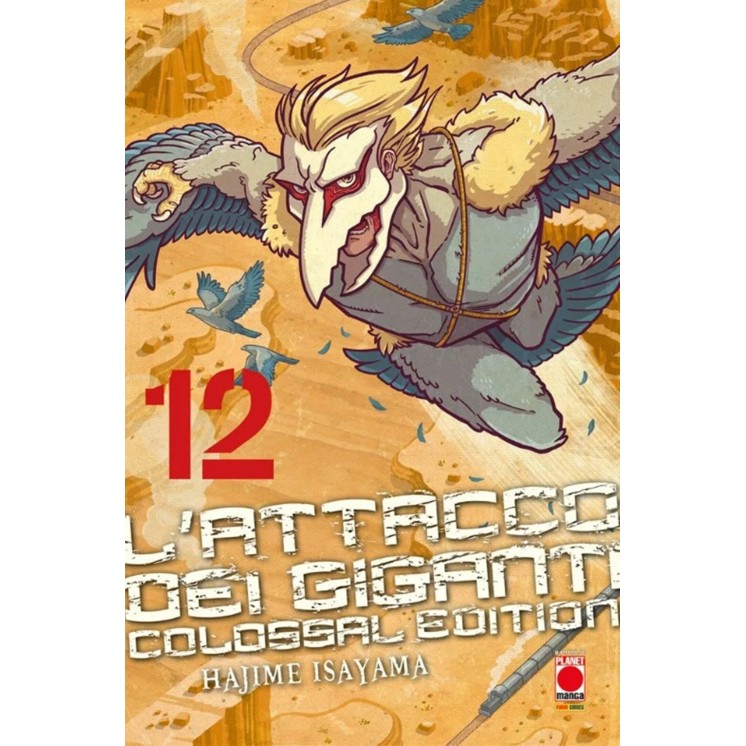 L'Attacco dei Giganti 12 Colossal edition di H. Isayama ed. Panini NUOVO