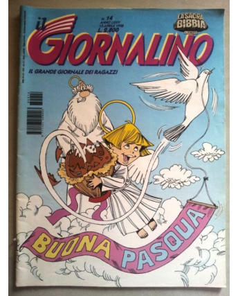 Il Giornalino anno LXXIV n. 14 - 15 aprile 1998 * STORIA DI TOPPI *ed. San Paolo