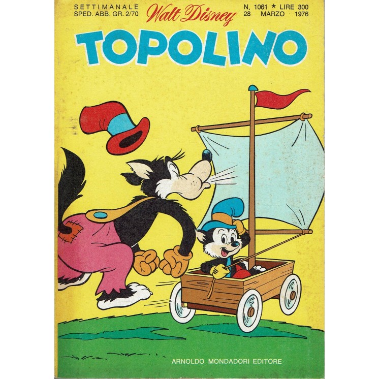 Topolino n.1061 ed. Walt Disney Mondadori