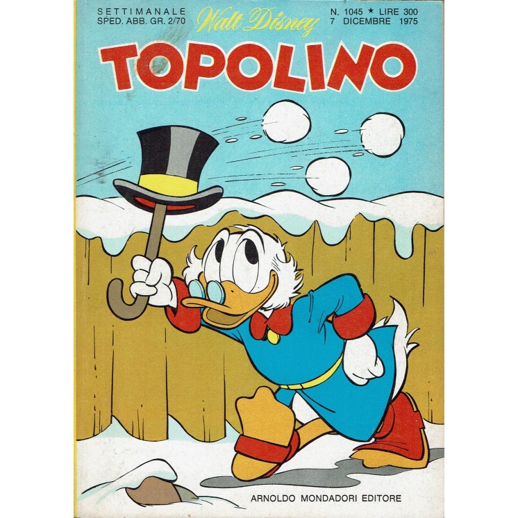 Topolino n.1045 cedola GIG ed. Walt Disney Mondadori