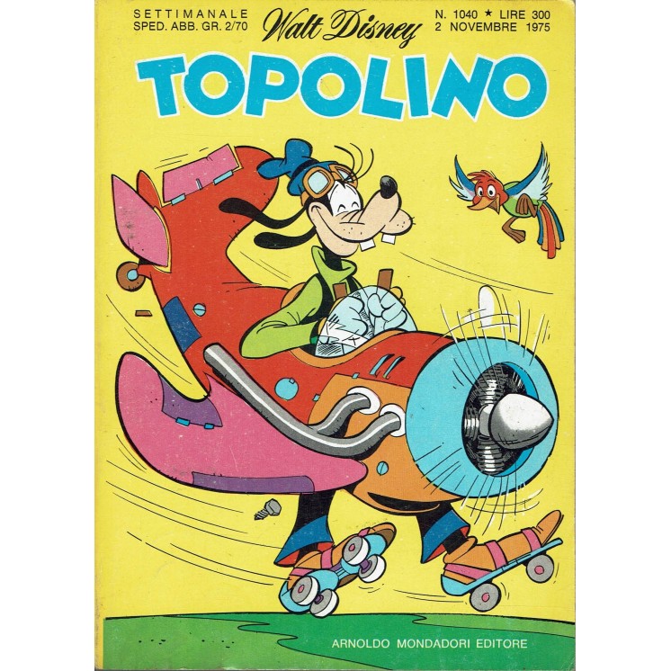 Topolino n.1040 ed. Walt Disney Mondadori