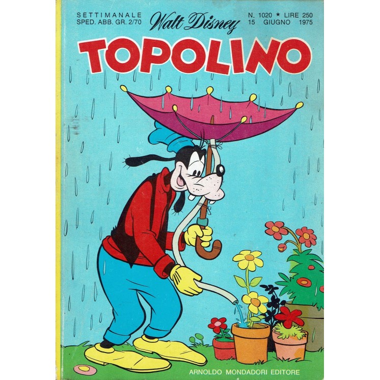 Topolino n.1020 ed. Walt Disney Mondadori