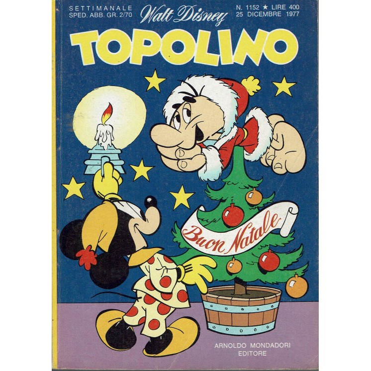 Topolino n.1152 ed. Walt Disney Mondadori
