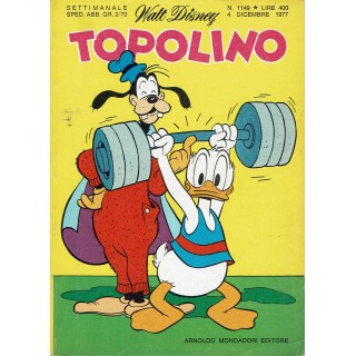 Topolino n.1149 pieghevole SUNSHINE FAMILY + cedola di Walt Disney ed. Mondadori