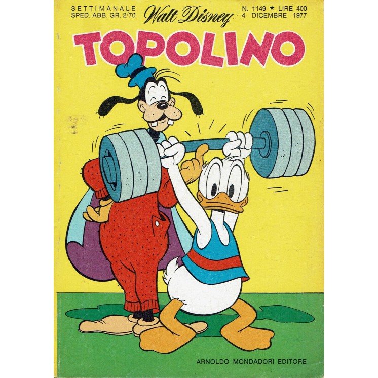 Topolino n.1149 pieghevole SUNSHINE FAMILY + cedola di Walt Disney ed. Mondadori