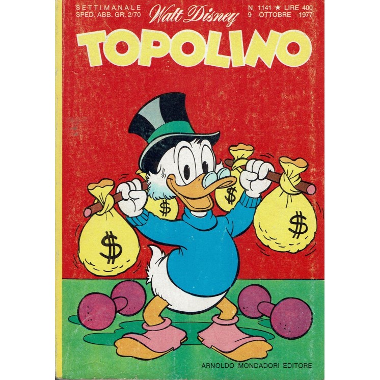Topolino n.1141 ed. Walt Disney Mondadori
