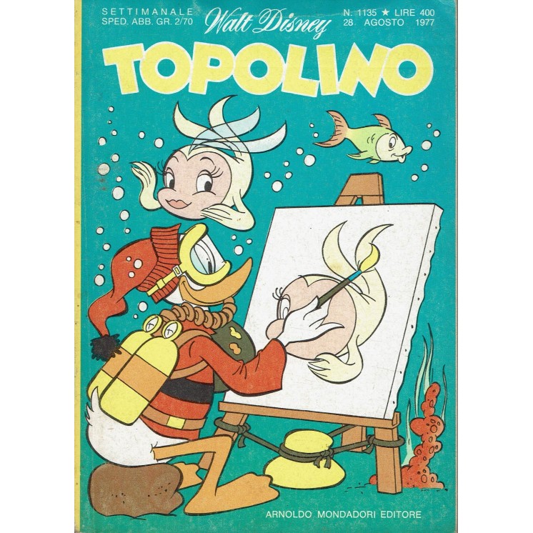 Topolino n.1135 ed. Walt Disney Mondadori