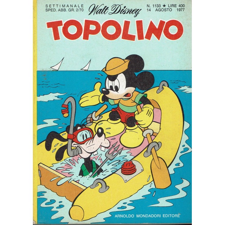 Topolino n.1133 ed. Walt Disney Mondadori