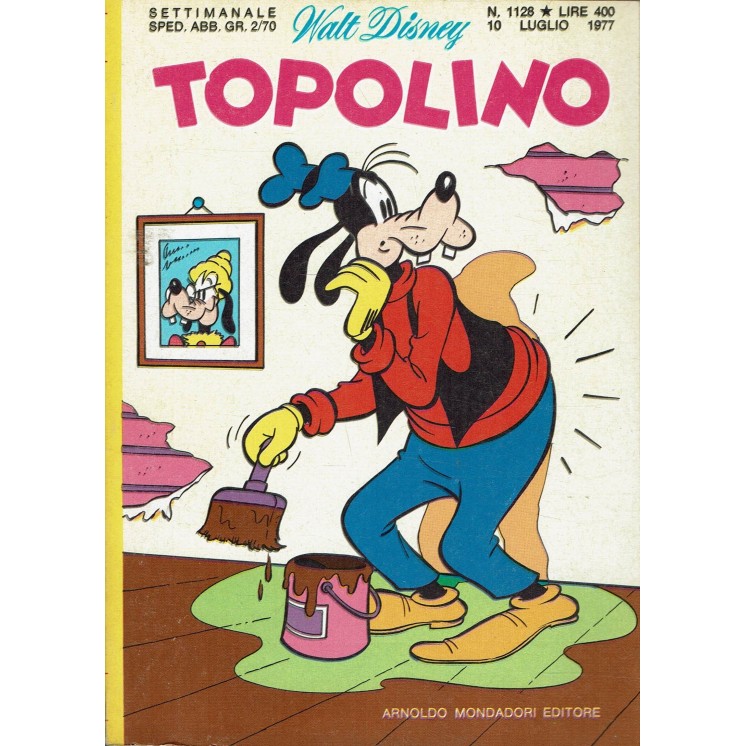 Topolino n.1128 ed. Walt Disney Mondadori
