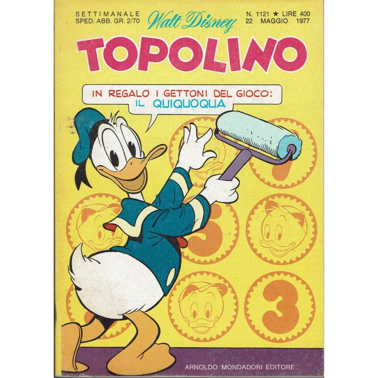 Topolino n.1121 ed. Walt Disney Mondadori